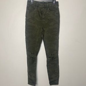 American Eagle Camo Jeans
